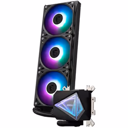 MSI MAG CORELIQUID I360 sistema di raffreddamento per computer Case per computer Raffreddatore di liquidi tutto in uno 12 cm Nero 1 pz - Vista aggiuntiva 4