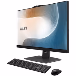 MSI Modern AM242P 12M-1241ES Intel® Core™ i7 i7-1255U 60,5 cm (23.8") 1920 x 1080 Pixel PC All-in-one 16 GB DDR4-SDRAM 512 GB SSD FreeDOS Wi-Fi 6E (802.11ax) Nero - Vista aggiuntiva 6