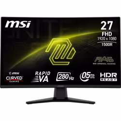 MSI MAG 274CXF Monitor PC 68,6 cm (27") 1920 x 1080 Pixel Full HD Nero