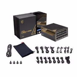 MSI MEG Ai1600T PCIE5 alimentatore per computer 1600 W 24-pin ATX ATX Nero - Vista aggiuntiva 4
