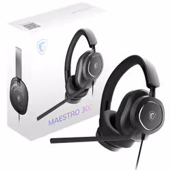 MSI Maestro 300 Auricolare Cablato A Padiglione Gaming USB Type-C / USB Type-A Nero - Vista aggiuntiva 5