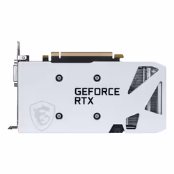 MSI VENTUS RTX 3050 2X XS WHITE 8G OC scheda video GeForce RTX 3050 8 GB GDDR6 - Vista aggiuntiva 4