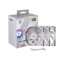 MSI MAG F120 ARGB WHITE x3 Case per computer Ventilatore 12 cm Bianco 3 pz - Vista aggiuntiva 2