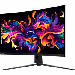 MSI MAG 321CUP QD-OLED Monitor PC 80 cm (31.5") 3840 x 2160 Pixel 4K Ultra HD Nero - Vista aggiuntiva 4