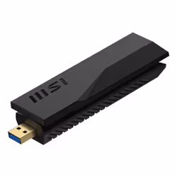 MSI BE6500 WiFi7 USB Stick - Dongle scheda di interfaccia e adattatore USB 3.2 Gen 1 (3.1 Gen 1) - Vista aggiuntiva 3