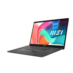 MSI Modern 15 F13MG-040XIT Intel® Core™ i7 i7-1355U Computer portatile 39,6 cm (15.6") Full HD 16 GB DDR4-SDRAM 512 GB SSD Wi-Fi 6E (802.11ax) FreeDOS Grigio