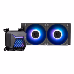 MSI MAG CORELIQUID A15 240 sistema di raffreddamento per computer Scheda madre, Processore Raffreddatore di liquidi tutto in uno 12 cm Nero 1 pz