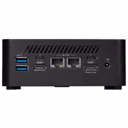 MSI Cubi NUC 1MG-001EU PC/stazione di lavoro Intel Core 7 150U 16 GB DDR5-SDRAM 1 TB SSD Windows 11 Pro Mini PC Nero