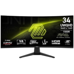 MSI MAG 346CQ Monitor PC 86,4 cm (34") 3440 x 1440 Pixel UltraWide Dual Quad HD LCD Nero