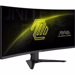 MSI MAG 346CQ Monitor PC 86,4 cm (34") 3440 x 1440 Pixel UltraWide Dual Quad HD LCD Nero - Vista aggiuntiva 7