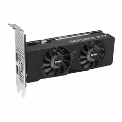 MSI GEFORCE RTX 3050 LP E 6G OC scheda video NVIDIA 6 GB GDDR6 - Vista aggiuntiva 3