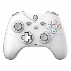 MSI FORCE GC300 WIRELESS WHITE, Gamepad, PC, Pulsante Indietro, D-pad, Pulsante Macro, Pulsante di accensione, Pulsante Avvio ...