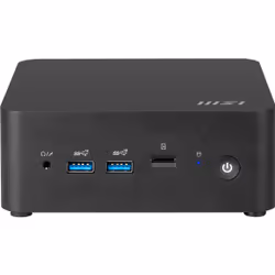 MSI Cubi NUC 1MG-207ES 0.84L sized PC Nero 120U Intel SoC - Vista aggiuntiva 8