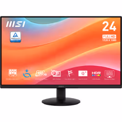 MSI Pro MP242L Monitor PC 60,5 cm (23.8") 1920 x 1080 Pixel Full HD LCD Nero - Vista aggiuntiva 3