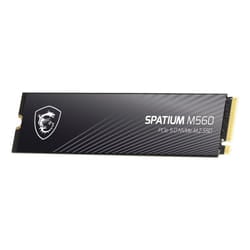 MSI SPATIUM M560 PCIE 5.0 NVME M.2 1TB drives allo stato solido PCI Express 5.0 3D NAND