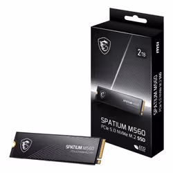 MSI SPATIUM M560 PCIE 5.0 NVME M.2 1 TB drives allo stato solido PCI Express 5.0 3D NAND - Vista aggiuntiva 5