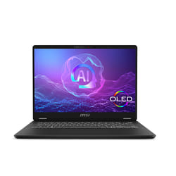 MSI Prestige 14 AI+ Evo C2VMG-008ES Copilot+ PC Intel Core Ultra 7 256V Computer portatile 35,6 cm (14") Full HD+ 16 GB LPDDR5x-SDRAM 1 TB SSD Wi-Fi 7 (802.11be) Windows 11 Home Grigio