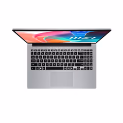 MSI Modern 15 F1MG-256XES Intel Core 5 120U Computer portatile 39,6 cm (15.6") Full HD 16 GB DDR4-SDRAM 512 GB SSD Wi-Fi 6E (802.11ax) FreeDOS Argento - Vista aggiuntiva 4