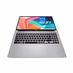 MSI Modern 15 F1MG-256XES Intel Core 5 120U Computer portatile 39,6 cm (15.6") Full HD 16 GB DDR4-SDRAM 512 GB SSD Wi-Fi 6E (802.11ax) FreeDOS Argento - Vista aggiuntiva 6