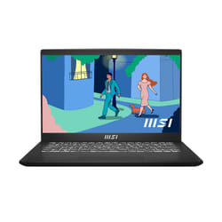 MSI Modern 14 C7M-402XES Ryzen5 8GB 512GB 14 AMD Ryzen™ 5 7430U Netbook 35,6 cm (14") Full HD DDR4-SDRAM SSD Wi-Fi 6E (802.11ax) FreeDOS Nero
