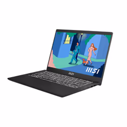 MSI Modern 14 C7M-402XES Ryzen5 8GB 512GB 14 AMD Ryzen™ 5 7430U Netbook 35,6 cm (14") Full HD DDR4-SDRAM SSD Wi-Fi 6E (802.11ax) FreeDOS Nero