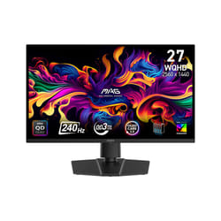 MSI MAG 271QP QD-OLED X24 Monitor PC 67,3 cm (26.5") 2560 x 1440 Pixel Wide Quad HD Nero