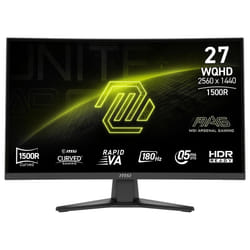MSI MAG 275CQFDE E18 Monitor PC 68,6 cm (27") 2560 x 1440 Pixel Wide Quad HD Nero