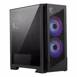 MSI MPG VELOX 300R AIRFLOW PZ, Midi Tower, PC, Nero, ATX, EATX, micro ATX, Mini-ITX, Gaming, 16,5 cm