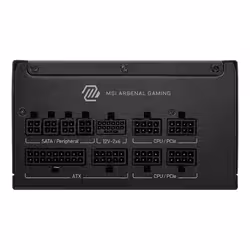 MSI MAG A1000GLS PCIE5 alimentatore per computer 1000 W 24-pin ATX ATX Nero - Vista aggiuntiva 2