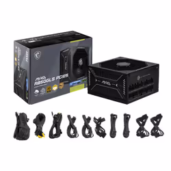MSI MAG A850GLS PCIE5 alimentatore per computer 850 W 24-pin ATX ATX Nero - Vista aggiuntiva 5