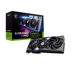 MSI GAMING GeForce RTX 5070 Ti 16G TRIO OC, GeForce RTX 5070 Ti, 16 GB, GDDR7, 256 bit, 7680 x 4320 Pixel, PCI Express 5.0