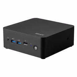 MSI CUBI NUC 1MG-238BEU barebone per PC/stazione di lavoro 0.84L sized PC Nero 120U Intel SoC - Vista aggiuntiva 4