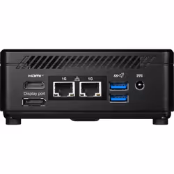 MSI CUBI N ADL S-225BEU barebone per PC/stazione di lavoro PC con dimensioni 0,69 l Nero N100 - Vista aggiuntiva 3