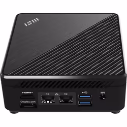 MSI CUBI N ADL S-225BEU barebone per PC/stazione di lavoro PC con dimensioni 0,69 l Nero N100 - Vista aggiuntiva 6