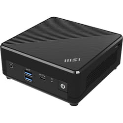 MSI Cubi N ADL S-098EU Intel® N N200 4 GB DDR4-SDRAM 128 GB SSD Windows 11 Pro Mini PC Nero