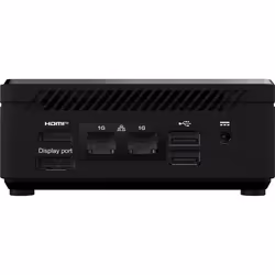 MSI Cubi N ADL S-098EU Intel® N N200 4 GB DDR4-SDRAM 128 GB SSD Windows 11 Pro Mini PC Nero - Vista aggiuntiva 3