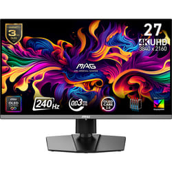 MSI MAG 272UP QD-OLED X24 Monitor PC 67,3 cm (26.5") 3840 x 2160 Pixel 4K Ultra HD Nero