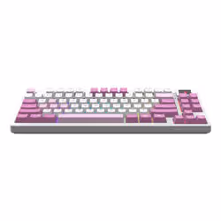 MSI FORGE GK600 TKL WIRELESS VIOLET IT tastiera Gaming USB + Bluetooth QWERTY Italiano Rosa, Viola, Bianco - Vista aggiuntiva 4