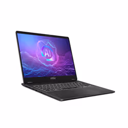 MSI Prestige 14 AI+ Evo C2VMG-025IT Copilot+ PC Intel Core Ultra 7 258V Computer portatile 35,6 cm (14") Full HD+ 32 GB LPDDR5x-SDRAM 1 TB SSD Wi-Fi 7 (802.11be) Windows 11 Home Grigio - Vista aggiuntiva 3