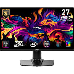 MSI MAG 271QP QD-OLED X28 Monitor PC 67,3 cm (26.5") 2560 x 1440 Pixel Wide Quad HD Nero