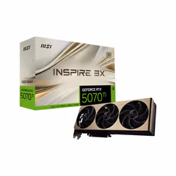 MSI GEFORCE RTX 5070 TI 16G INSPIRE 3X OC scheda video NVIDIA 16 GB GDDR7 - Vista aggiuntiva 7
