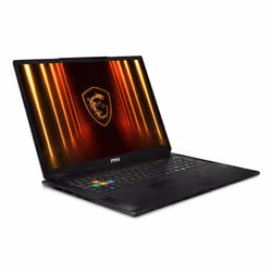 MSI Stealth 18 HX AI A2XWHG-047IT Intel Core Ultra 9 275HX Computer portatile 45,7 cm (18") Quad HD+ 32 GB DDR5-SDRAM 2 TB SSD NVIDIA GeForce RTX 5070 Ti Laptop GPU Wi-Fi 7 (802.11be) Windows 11 Pro Inglese UK Nero - Vista aggiuntiva 3