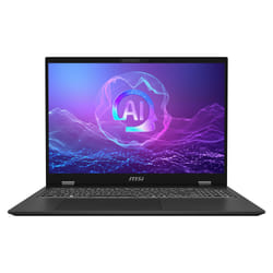 MSI PrestigePro 16 AI B2HVEG-255IT Intel Core Ultra 7 255H Computer portatile 40,6 cm (16") Quad HD+ 32 GB LPDDR5x-SDRAM 1 TB SSD NVIDIA GeForce RTX 4050 Wi-Fi 7 (802.11be) Windows 11 Home Grigio