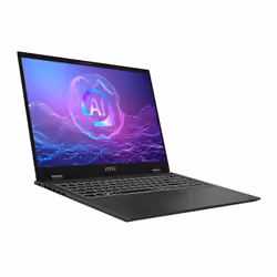 MSI PrestigePro 16 AI B2HVEG-255IT Intel Core Ultra 7 255H Computer portatile 40,6 cm (16") Quad HD+ 32 GB LPDDR5x-SDRAM 1 TB SSD NVIDIA GeForce RTX 4050 Wi-Fi 7 (802.11be) Windows 11 Home Grigio