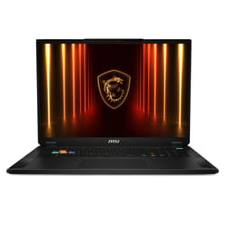 MSI Stealth 18 HX AI A2XWIG-040XES Intel Core Ultra 9 275HX Computer portatile 45,7 cm (18") Quad HD+ 64 GB DDR5-SDRAM 2 TB SSD NVIDIA GeForce RTX 5090 Wi-Fi 7 (802.11be) FreeDOS Nero