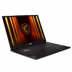 MSI Stealth 18 HX AI A2XWIG-040XES Intel Core Ultra 9 275HX Computer portatile 45,7 cm (18") Quad HD+ 64 GB DDR5-SDRAM 2 TB SSD NVIDIA GeForce RTX 5090 Wi-Fi 7 (802.11be) FreeDOS Nero - Vista aggiuntiva 3
