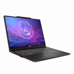 MSI Venture A16 AI+ A3HMG-024IT Copilot+ PC AMD Ryzen AI 7 350 Computer portatile 40,6 cm (16") 2K 16 GB DDR5-SDRAM 512 GB SSD Wi-Fi 6E (802.11ax) Windows 11 Home Grigio - Vista aggiuntiva 2