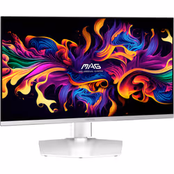 MSI MAG 272QPWDE QD-OLED X28 Monitor PC 67,3 cm (26.5") 2560 x 1440 Pixel Wide Quad HD Bianco - Vista aggiuntiva 3
