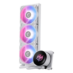MSI MPG CORELIQUID P13 WHITE sistema di raffreddamento per computer Processore Raffreddatore di liquidi tutto in uno 12 cm Bianco 1 pz