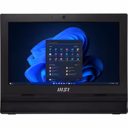MSI Pro AP162T ADL-042XEU All-in-One PC Intel® N N100 39,6 cm (15.6") 1920 x 1080 Pixel Touch screen PC All-in-one 8 GB DDR4-SDRAM 256 GB SSD Wi-Fi 6E (802.11ax) Nero - Vista aggiuntiva 5